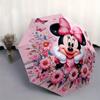 1pc Minnie & Butterfly Pattern Umbrella, Fashionable, Personalized, High-Value Folding Umbrella, a Must-Have for Summer, 8-Rib Durable Iron