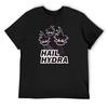 Hail Hydra T-Shirt Short Sleeve Tee Anime Stuff Valentines Clothes Mens T Shirts Top Quality