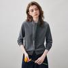 Komoboka Women's Flutter Collar Wool Cardigan