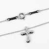 TIFFANY&Co. Small cross Necklace Pt950Platinum 3.93g Women Used