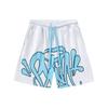 Mens Streetwear Cotton Short Sleeve Tee Shorts Set Casual Outfit Youth Fashion Tracksuit