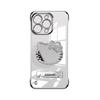 Kt cat mirror bracket is suitable for Apple 16pro transparent mobile phone case 13 electroplating borderless 15 advanced sense 14max
