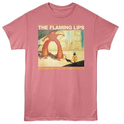 The Flaming Lips Yoshimi Battles Copertina Album T-shirt da Uomo Rock Psichedelico