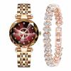 Niche high-value women's watch fashion heart of the ocean quartz watch diamond watch simple
