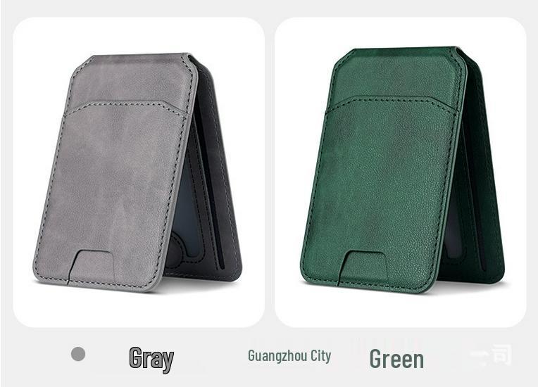 Magsafe-Compatible Magnetic Card Holder and Phone Snap-in Case