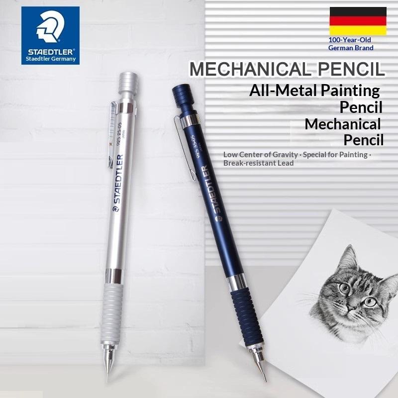 Staedtler 925 Auto Pencil,0.3-2.0mm Precision Technical Pencil Premium Full Metal Drafting Pencil for Art Collectors&Designers