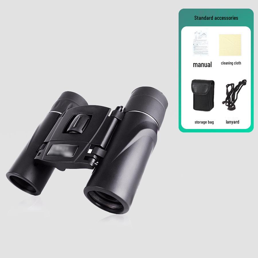 Portable HD 8X21 Binoculars with Low-Light Night Vision for Moon Watching – Perfect Gift for Children