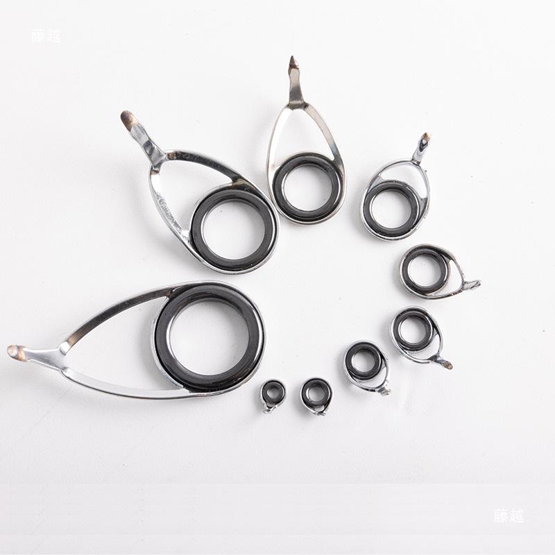 KT Stainless Steel Anti-Tangle Sliding Float Boat & Raft Casting Rod with Ceramic Guide Ring