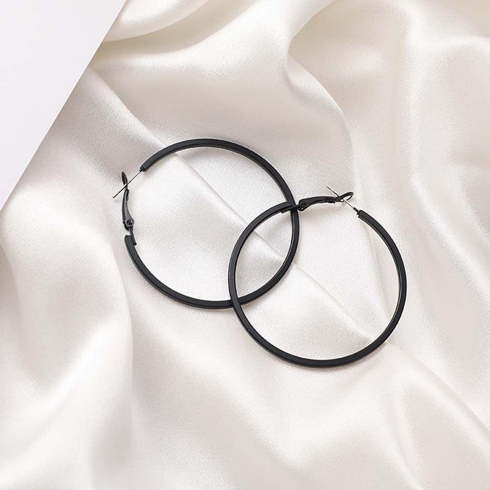 Big Circle Women Zinc Zinc Alloy Fashion Jewelry Korean Style Dangle Earrings Hoop Earrings Women Earrings