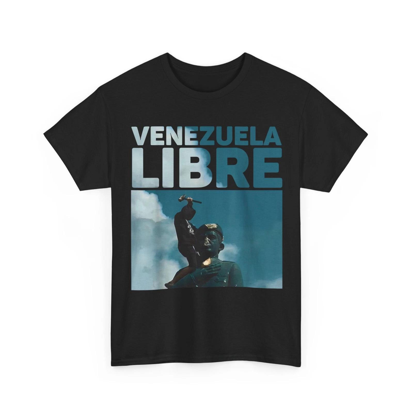 

Venezuela to The End Fall of The Chávez Statue T-Shirt S