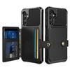 ZM03 For Samsung Galaxy A25 5G (Global) (161.0 X 76.5 X 8.3mm) Case PU Leather+TPU Anti Fall Phone Cover Card Slots
