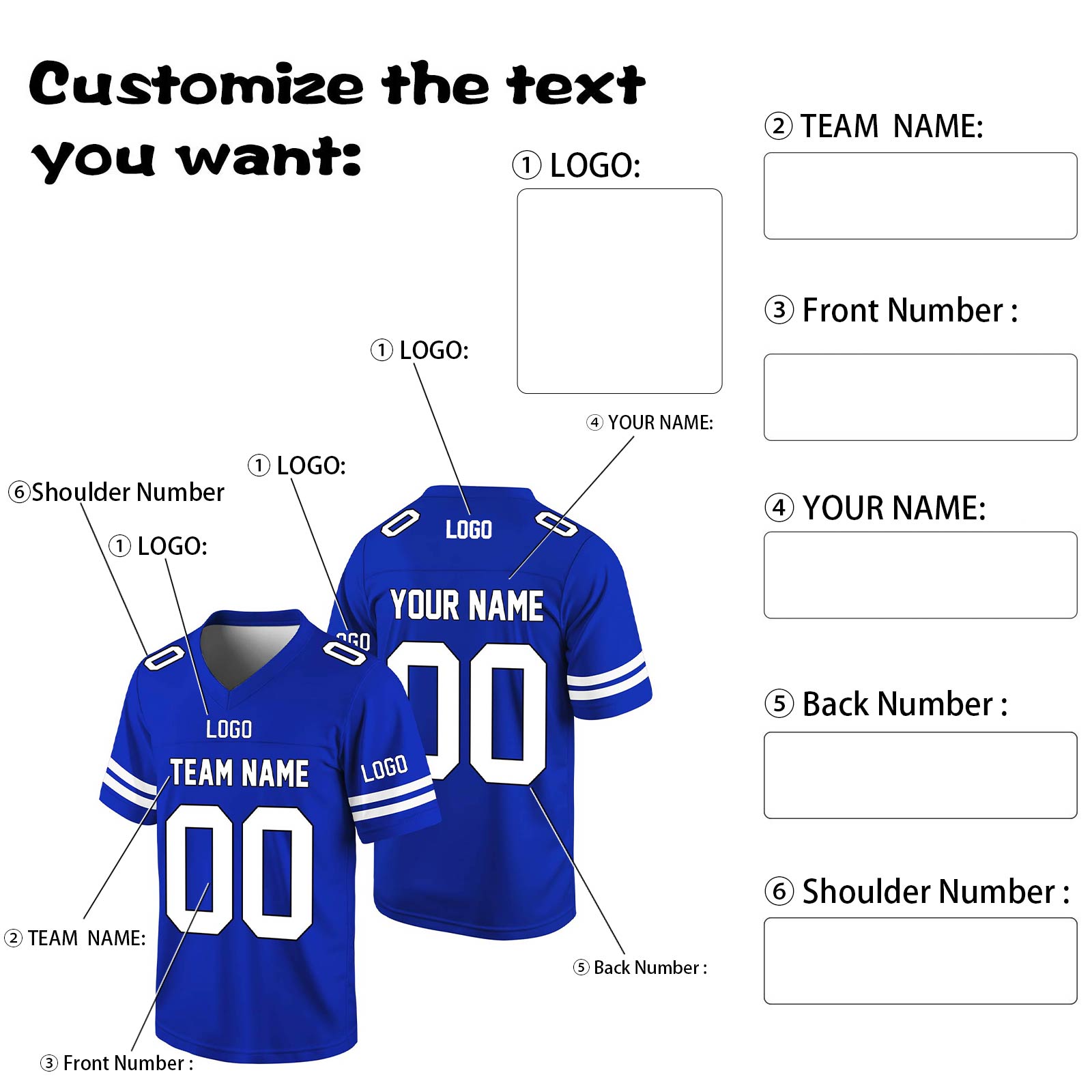 

Індивідуальні футбольні майки. Персоналізована надрукована назва та номер команди. Спортивна форма для чоловіків, жінок, молоді S