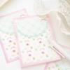80 sheets Fragmented pastoral style sticky note paper, European and American floral style hand tent base material