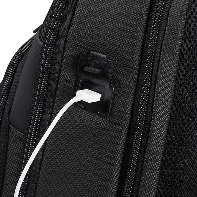 Samsonite MySite Backpack, 15.6-inch Laptop Bag, Business Bag, School Bag, Lightweight, Large Capacity, 19L, Black [Used]