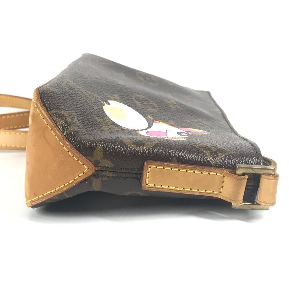 Louis Vuitton M51241 Monogram Panda Trotter Pochette Mini Shoulder Bag