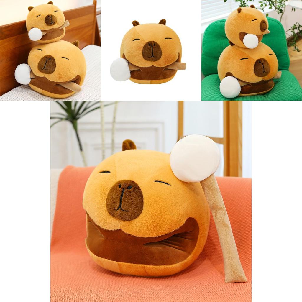Plush Capybara Toy With Pp Cotton Filling For Kids And Home Decor