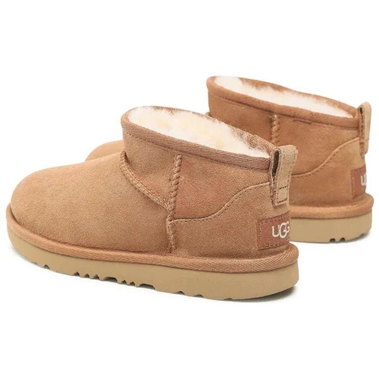 UGG Classic Ultra Mini Boot Kids Chestnut Kids Sneakers Brown 1130750K-CHE