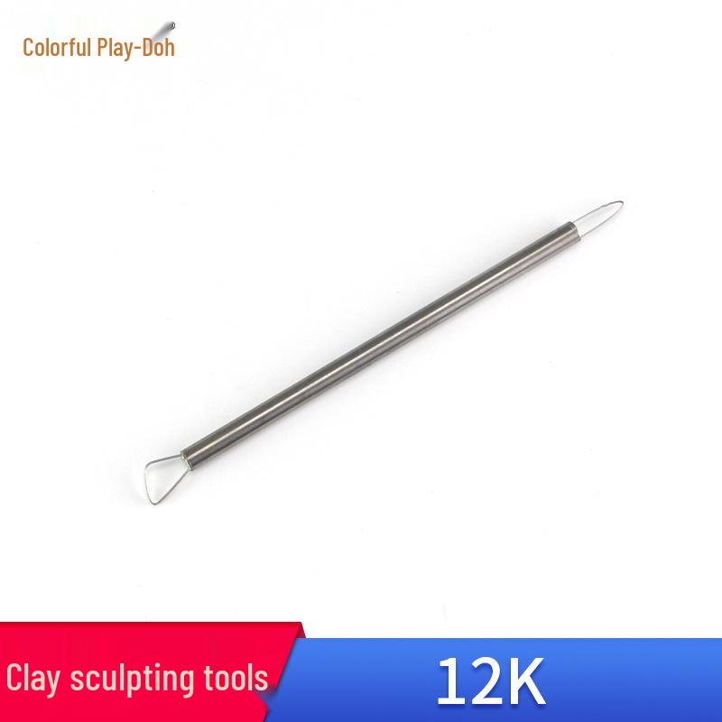 

12-Piece Stainless Steel Clay Sculpting and Trimming Tool Set