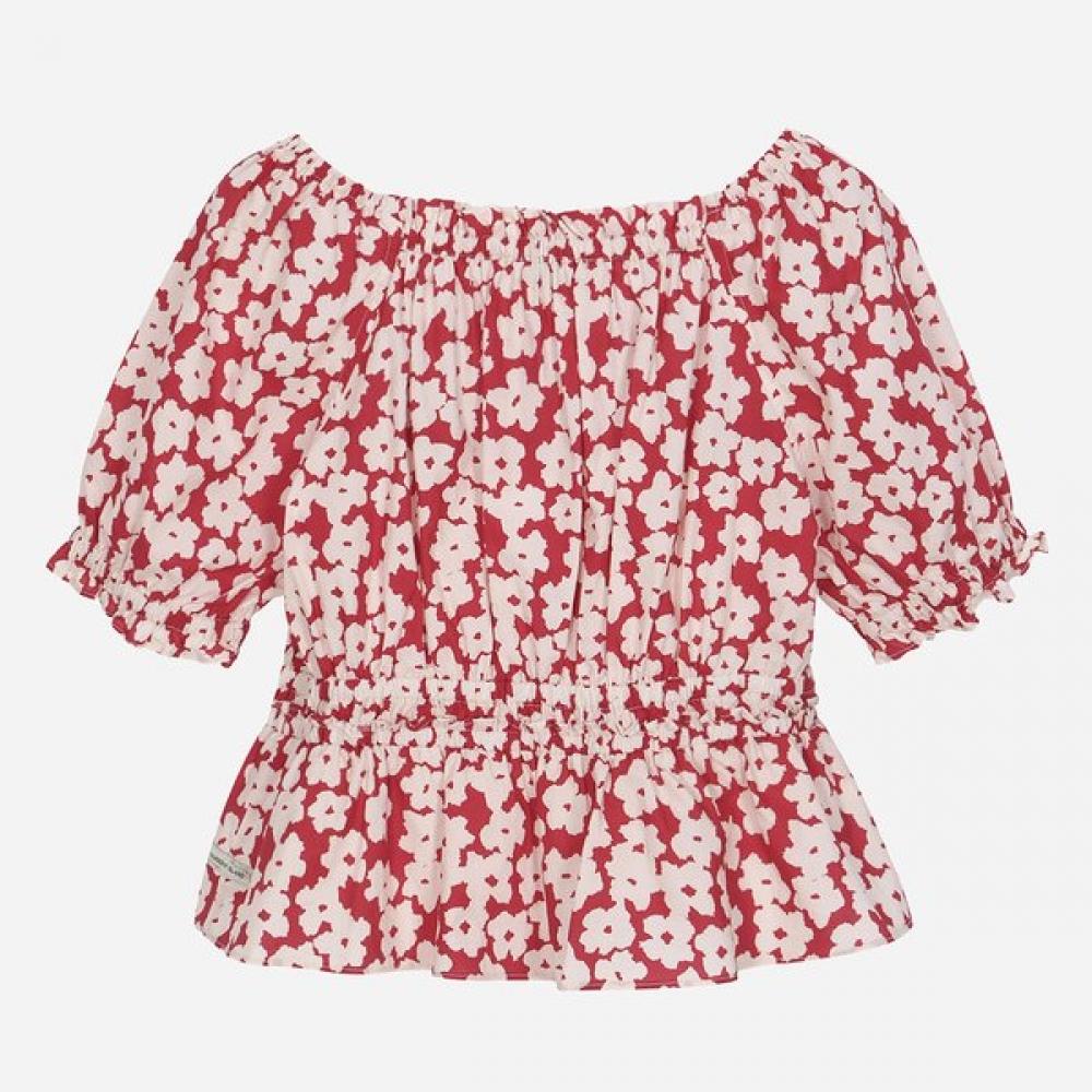 Thursday Island Women Shirring Point Flower Blouse T264mbl277w