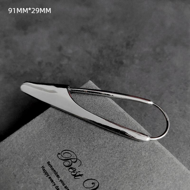 Velké špendlíky na oblečení Hladké kovové zavírací špendlíky Džíny Šaty Šátek Nastavitelné špendlíky