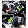 Car Tire Cleaning Brush Hard Nylon Bristle Wheel Scrubber for Floor Mat & Tire Heavy Duty Auto Detailing Tool