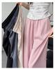 Spring 2025 New Chinese Jacquard Satin Wide-Leg Ice Silk Pants – Women's Popular Casual Style