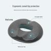Thick Memory Foam Hemorrhoid Cushion | Breathable Coccyx Relief Pad | Office Chair Massage Support