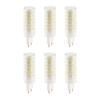 6PCS 77LED G9 Light Bulb 9W Small Ceiling Lamp Bulb 3 Light Color Wall Lamp Bulb for Home