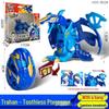 Authentic Korean Kabao Transforming Dinosaur Egg Baki Bom Boy Kids' Gift Toy