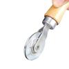 Wooden Handle Steel Wheel Rolling Tool For Double Window Installation Durable Screen Door Hand Spline Roller