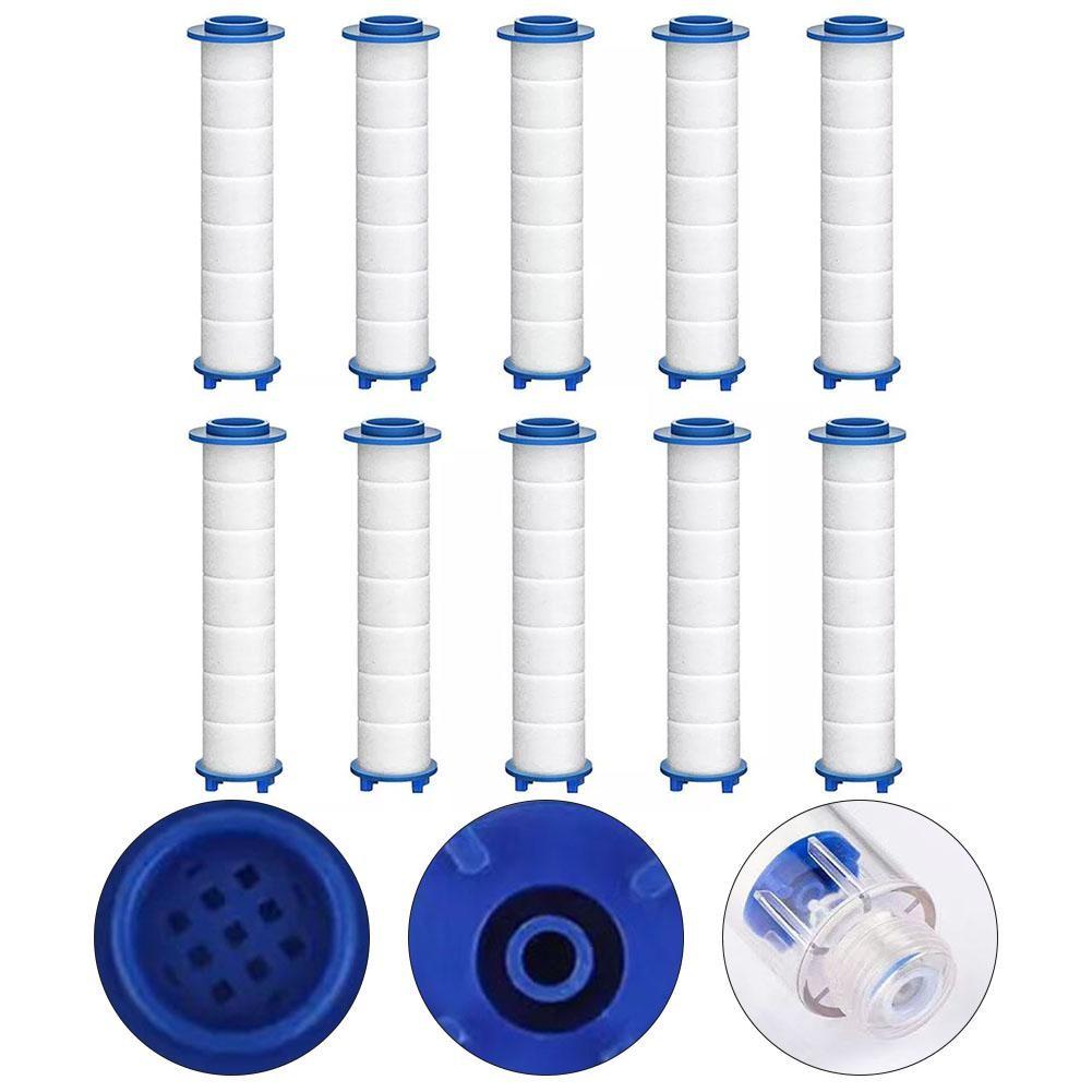 Shower Head Replacement Filters 10 Pcs of PP Cotton for Enhanced Water