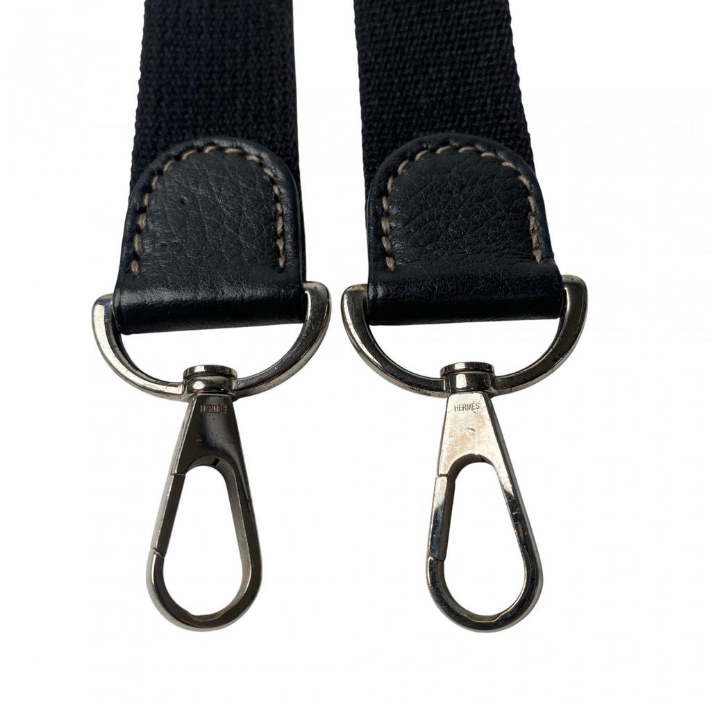 Used HERMESOther accessories black canvas Women