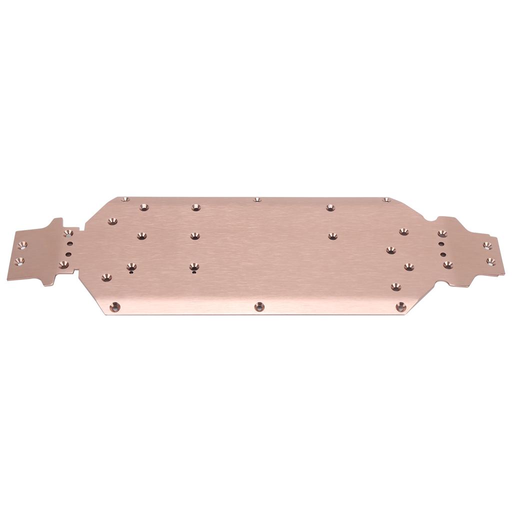 RC Car Bottom Chassis Plate Aluminum Alloy Upgrade Accessory Fit for WLtoys 124019