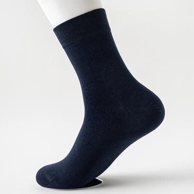 Hochwertige Herren Business Baumwollsocken Lässige Graue Schwarze Socken