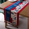 Luxury New Year Table Runner For Festive Decor Elegant Dining Table TV Cabinet Cover