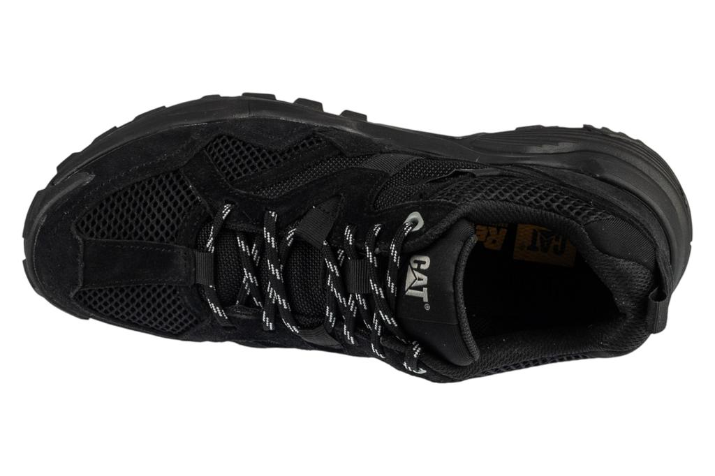 Caterpillar Grapple Suede Mesh, Mens black Sneakers