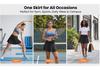 Women's High-Waisted Pleated Tennis Skirt with Pockets - Anti-Exposure Sports Skirt for Yoga, Running, and Fitness