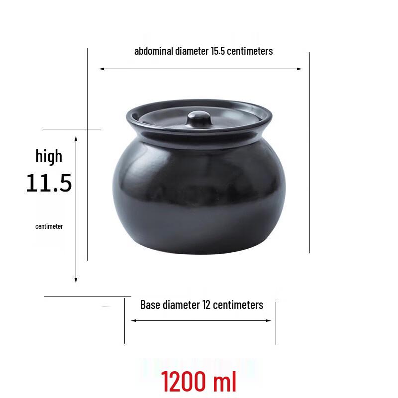 Lilang Open Flame Clay Stew Pot