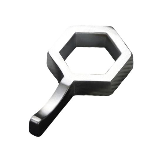 

Подставка для палочек и ложки из нержавеющей стали Современная подставка для столовых приборов Устойчивая к ржавчине Легко моющаяся Посуда для домашнего обеда E