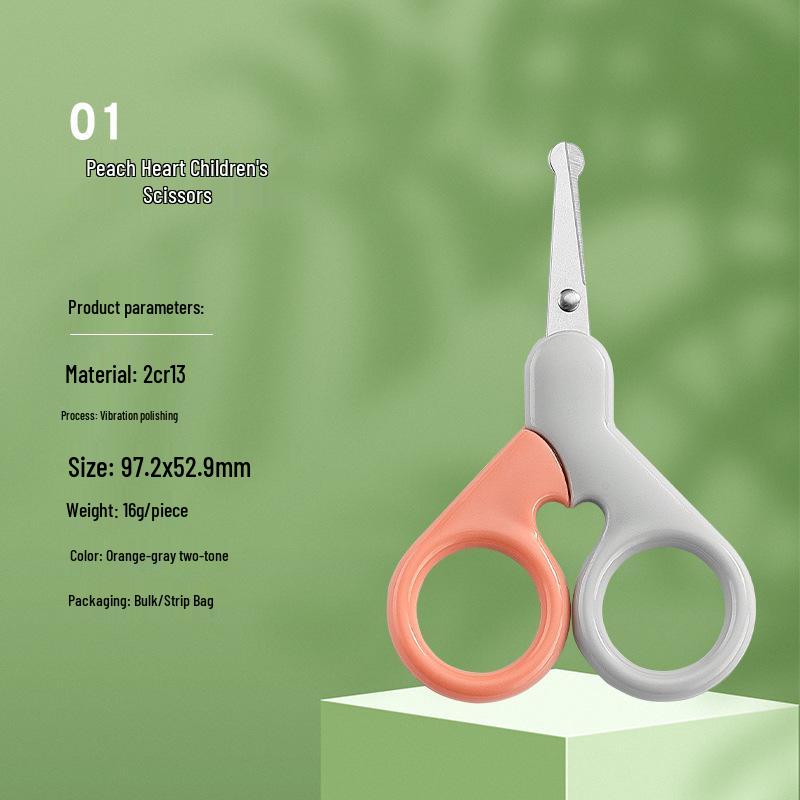 Popular Baby Nail Clipper Set: Safe, Anti-Pinch Clipper & Scissors for Newborns