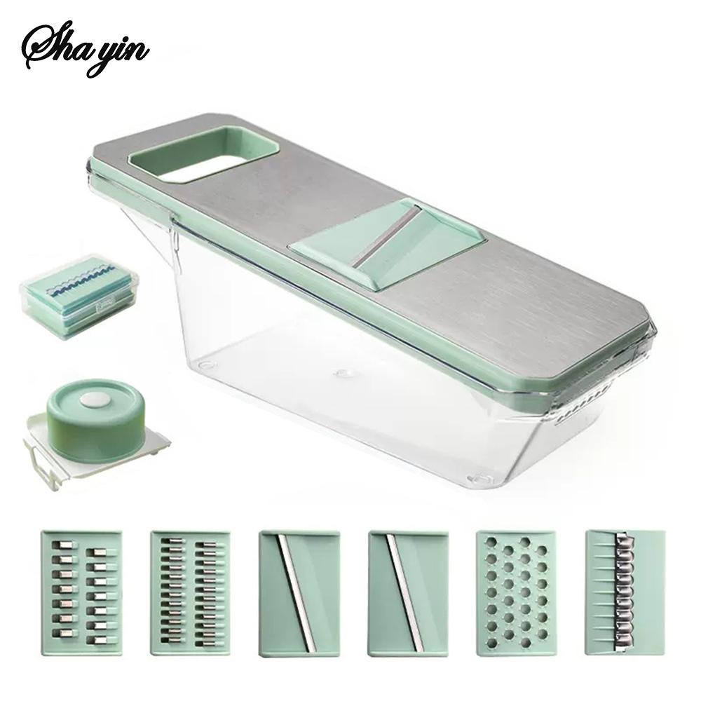 Multifunctional Shredder, Vegetable Cutter, Household Potato Shredder, Cucumber Slicer, Shredder, Vegetable Cutting Tool