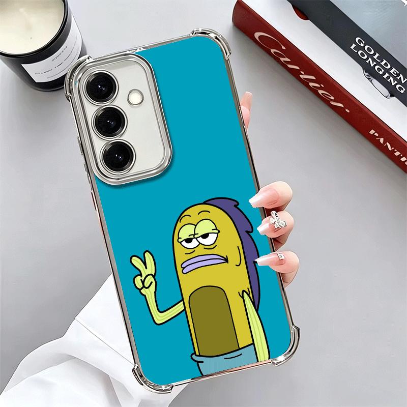 Funny Cartoon Ugly Fish Soft Phone Case For Samsung A17 A27 A07 A37 A57 A16 A56 A15 A55 A14 A54 A13 A53 A26 A36 A25 A35 A24 A34