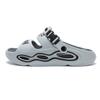 EVA Men Sandals Printed Height Increasing Thick Bottom Slippers Comfortable Breathable Outdoor Slippers