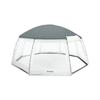Pool Protection Dome - Octagonal 600 X 600 X 295 Cm - Grey