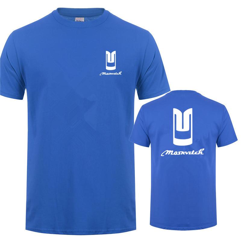 Moskvich T Shirt Summer Unisex Short Sleeve Cotton Tshirts Unisex Tops Tee Lh491