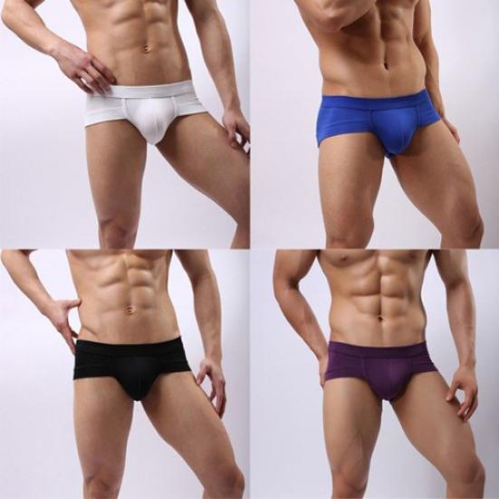 Men Sexy Breathable Underwear Briefs Boxer Bulge Pouch Shorts Trunks Underpants