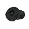 1:12 RC Car Crawler Tire Replacement 72mm Metal Upgraded Wheels Toy Car Upgrade Accessories Parts MN90 91 99 99S