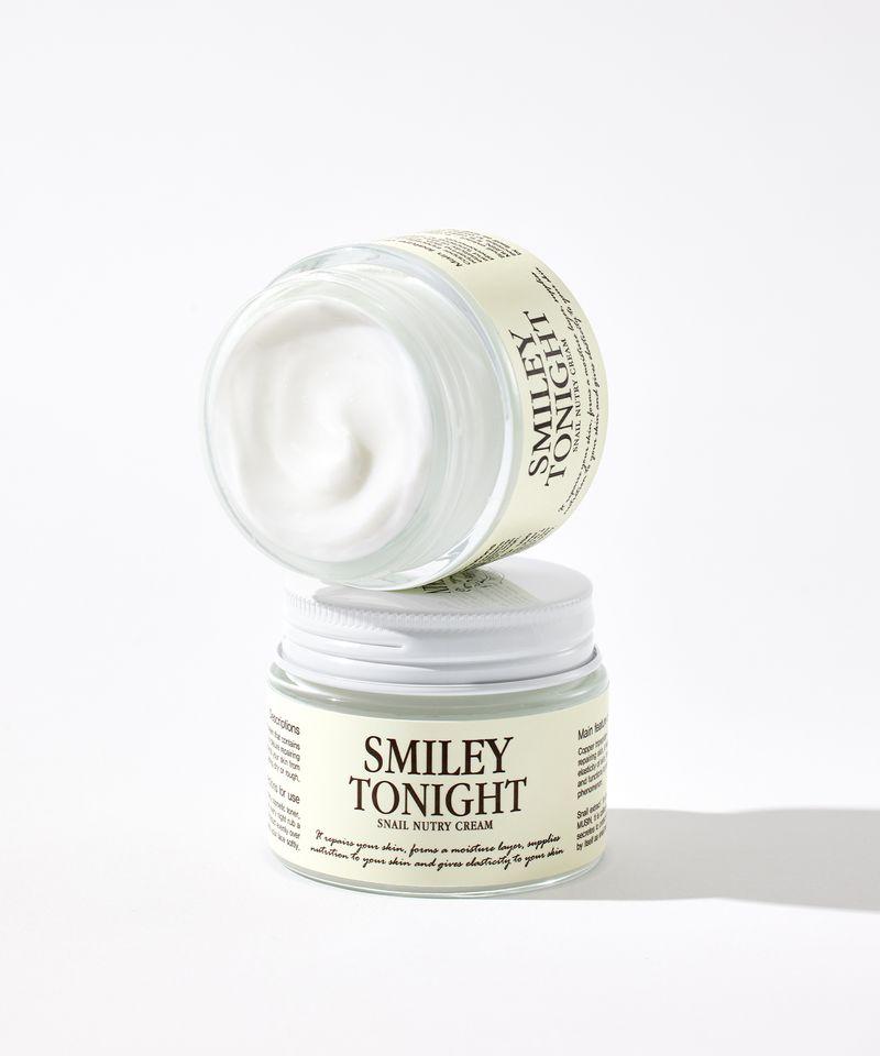 Smiley Tonight Snail Nutri Cream 50g 2 pieces
