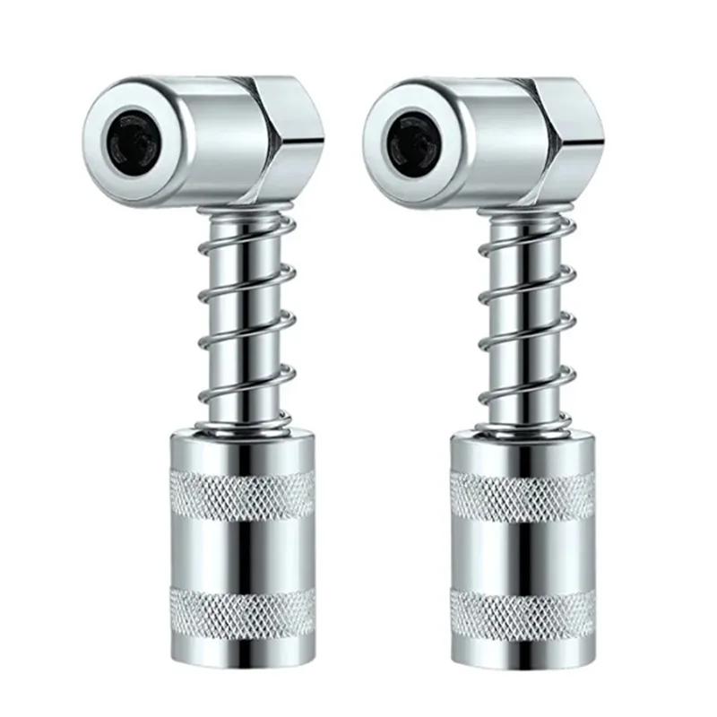 90-Grad-Fettpressen-Koppler-Adapter-Aufsatz, Fettspitzen-Werkzeug, Düsenschmierwerkzeug, Ölfüllzubehör, Ölpumpen-Adapter