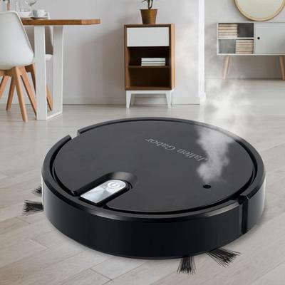 Aspirator robot 5-în-1 fără fir cu lumini LED de atmosferă Aspirare silențioasă Mop Umidificare Aspirator